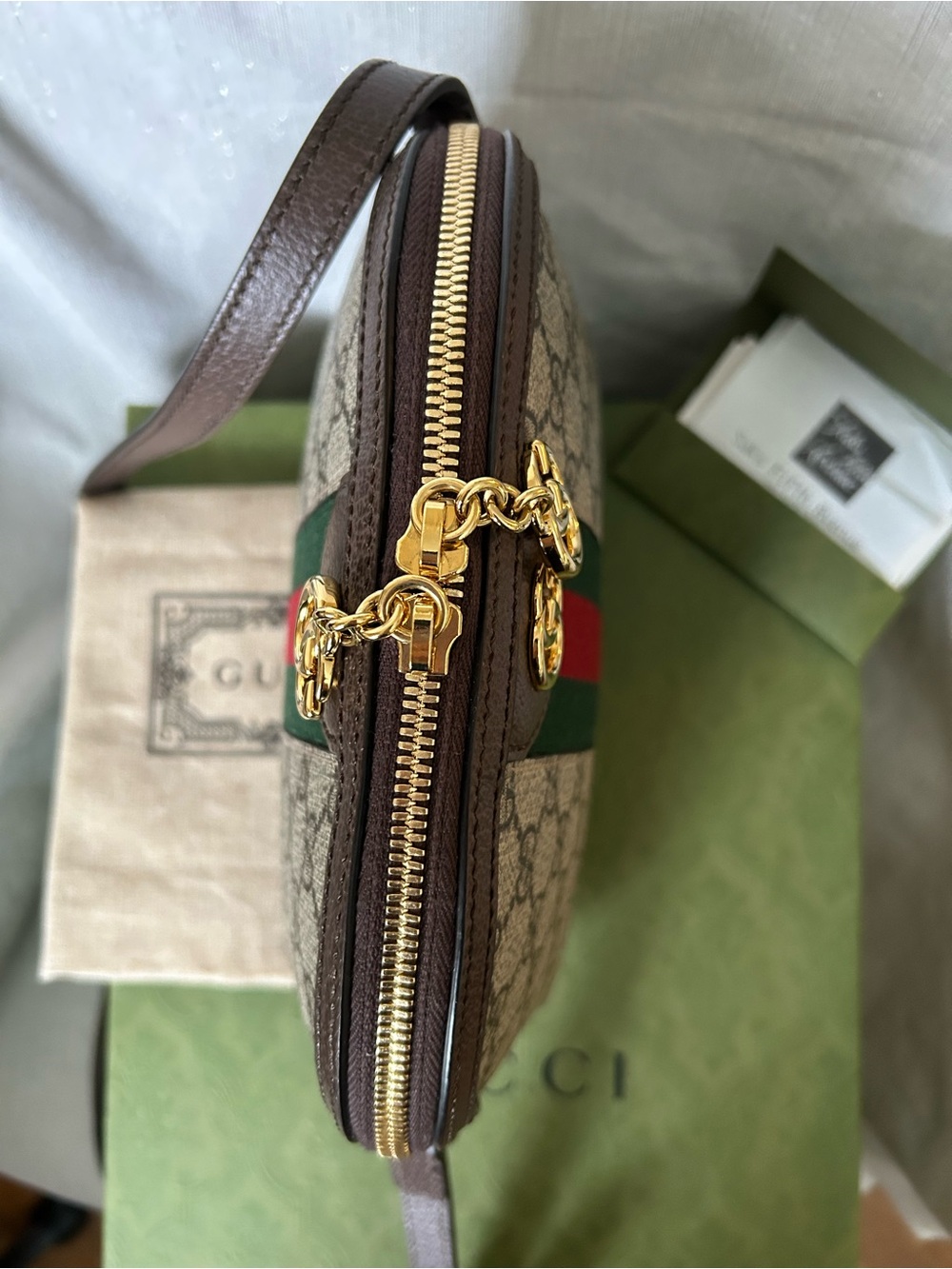 Authentic Gucci Ophidia Small Shoulder Bag - Picture 4 of 12